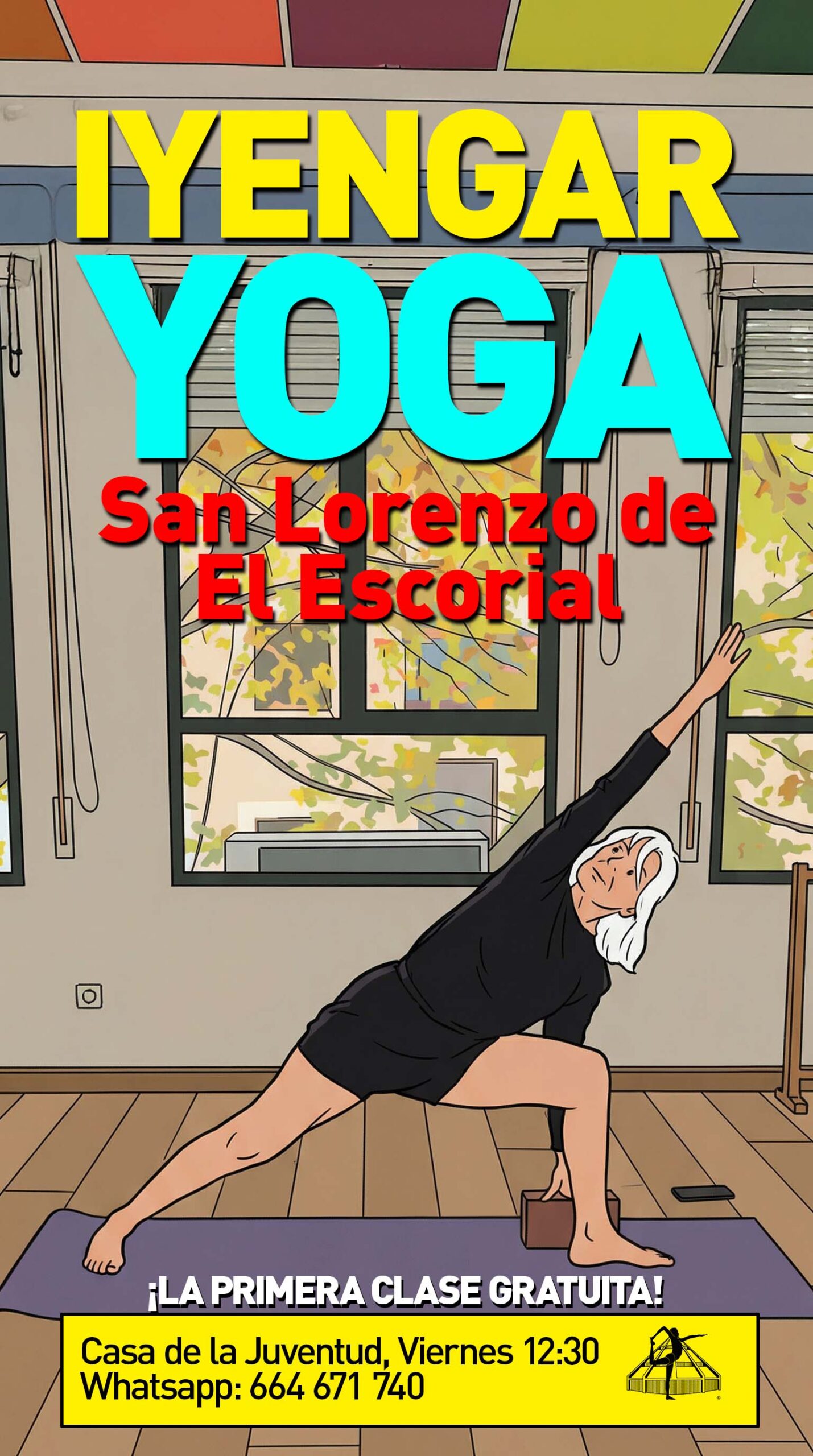 afiche yoga